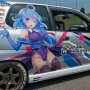 【ひめたま痛車祭2017】東北を拠点に活動しているささ子レーシングさんのアルト(東北660選手権参戦車)  
