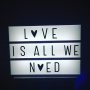 What else? #love #whatweneed #lightbox