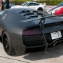 【お台場スーパーカーミーティング】マット調のカラーリングの施されたムルシエラゴ 真っ黒のスーパーカーの得も言われぬ迫力よ(震え声)