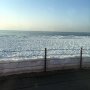海岸線にはまだ少し残っている。