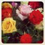 Today I got roses!! #ilovemyfriends