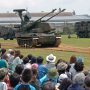 【下志津駐屯地創設62周年記念行事】続いては対空戦闘訓練展示 「下志津島を奪還せよ」 
