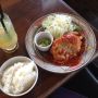 ワンプラスワンなぅ〜(●´∀`●)イタリアンハンバーグだべ！