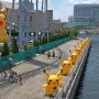 【踊る？ピカチュウ大量発生チュウ！】コスモワールドのジェットコースターの所にも1匹いたｗ