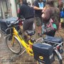 Franse postfiets. Let op de standaard!