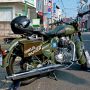 【大洗ガルパン痛車道コンテスト】ロイヤルエンフィールド△
