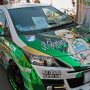 【第20回大洗あんこう祭り】狭い商店街の通りに並べられているので日陰に入ってしまうクルマが多かったのが残念・・・ 