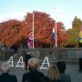 Burgemeester Sjra Cox van @sittardgeleen legt krans tijdens #dodenherdenking