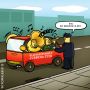 Helemaal toeter... #cartoon