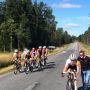Rabo Liv training on Swedish roads.