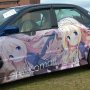 【第10回館林痛車ミーティング】アコードかと思ったらいすゞのアスカかよｗｗｗ でも横にはユーロRのエンブレムが... どっちなんだ？ｗ