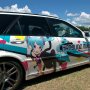 【第11回館林痛車ミーティング】ミクさんの痛車が2台 まずはTell Your Worldなアコードワゴン このジャケ絵好き～♪  